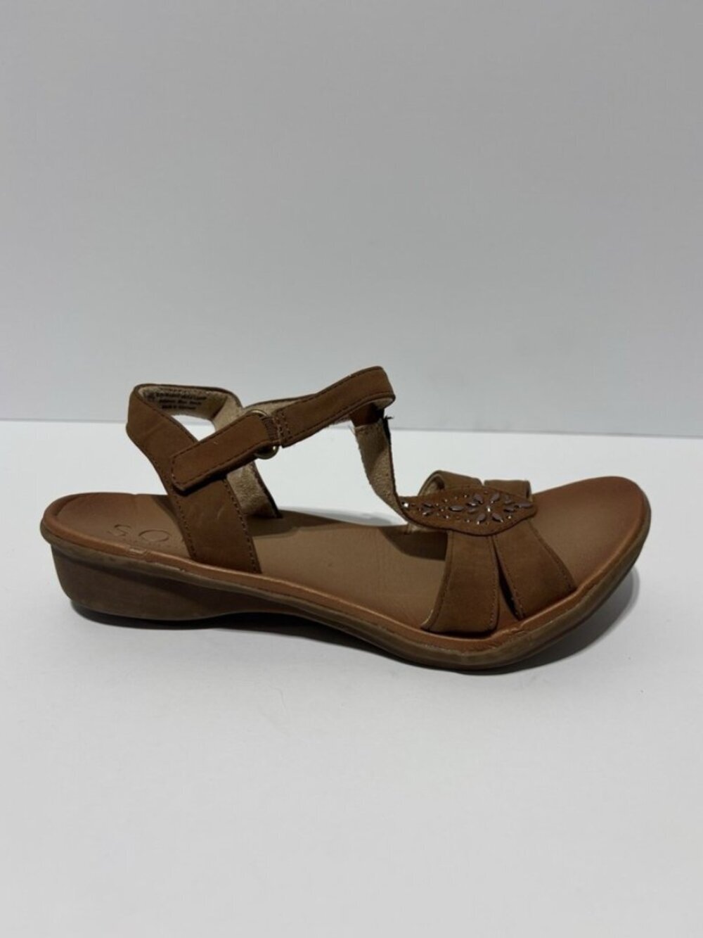 Soul Naturalizer Women’s Summer Brown Strappy Sandals, Size 6.5 Wide